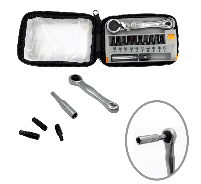 12PCS Screw Bit Set - 8188