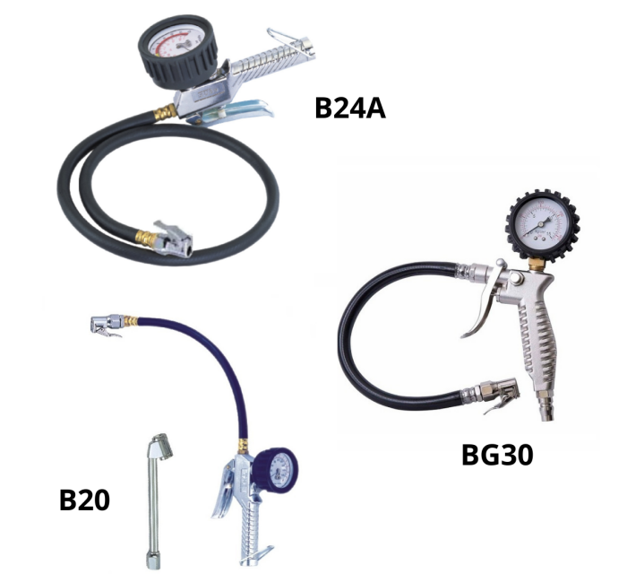 3 Functions Tyre Inflater Gun | THB