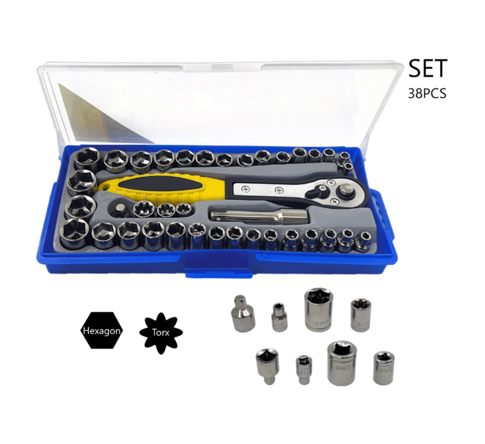 38PCS Socket Set RTH-38A