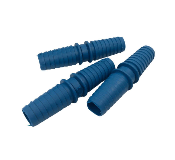 Blue PVC Hose Joint