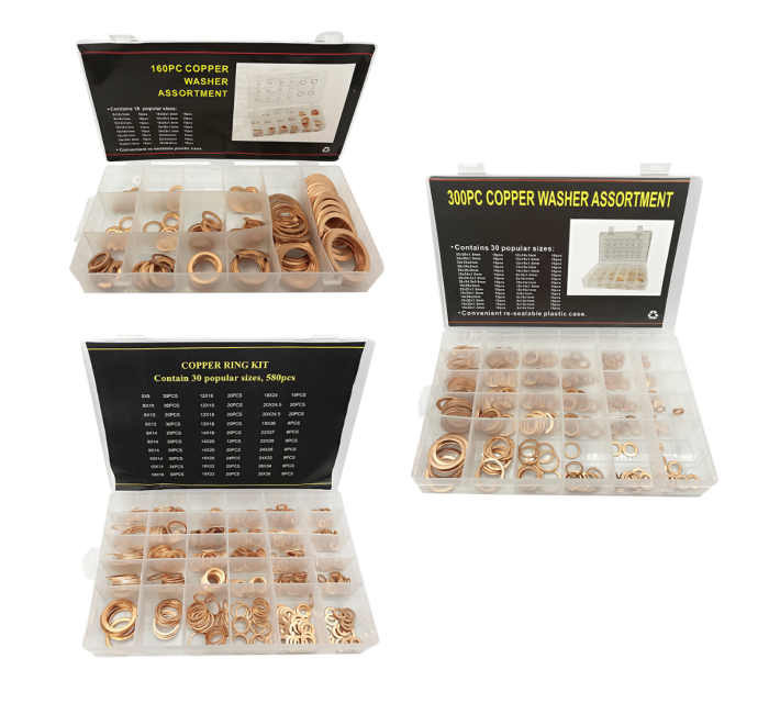Copper Washer Set