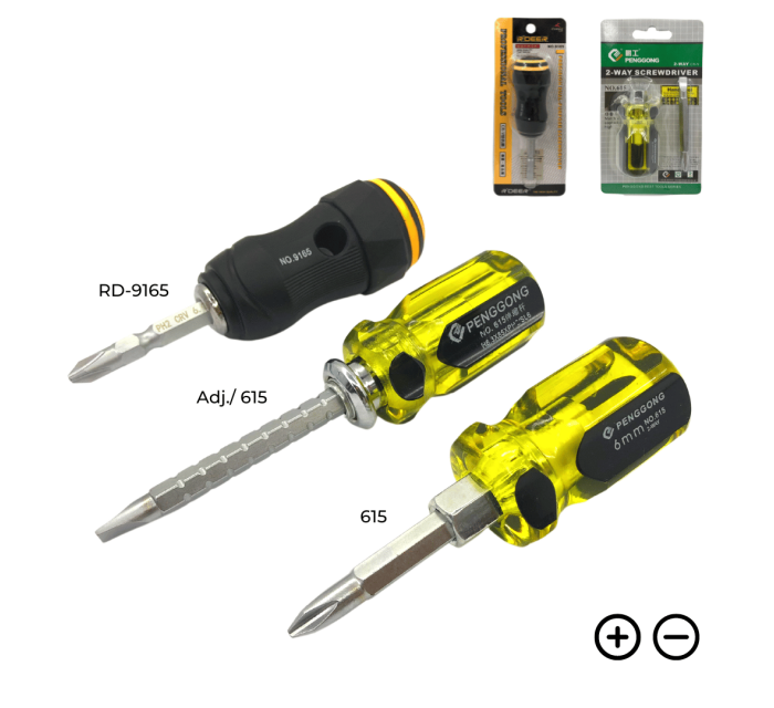 2Ways Screwdriver