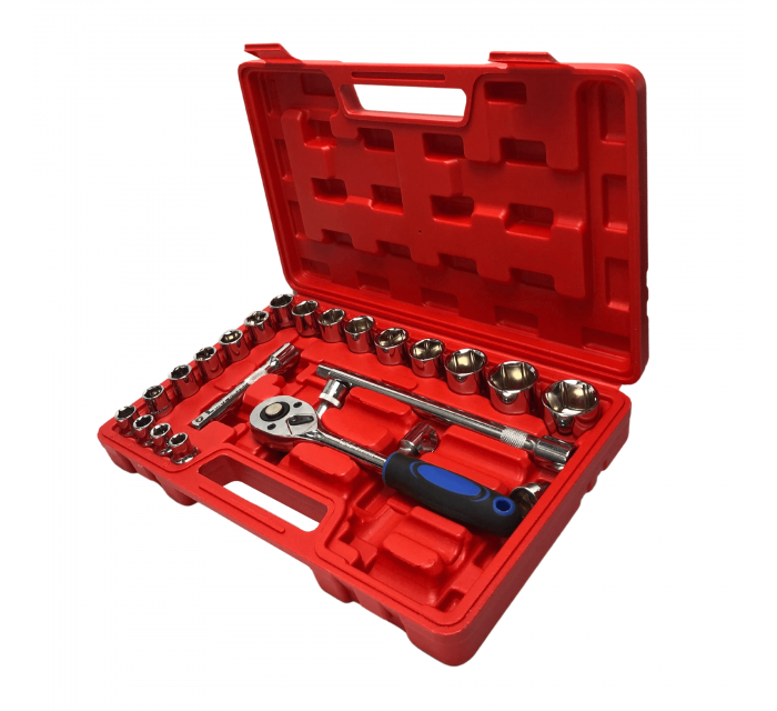 25pcs 1/2"  Socket Set | Super Action
