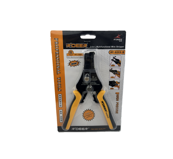3-in-1 Multifunction Wire Stripper RT-613-B
